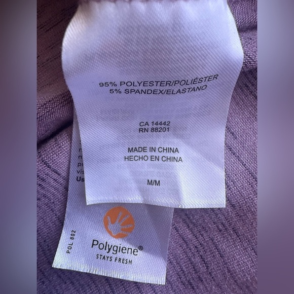 Mondetta Women's Top  Active Crewneck Tee  Purple Size M Sports Athletic Light - Picture 6 of 16